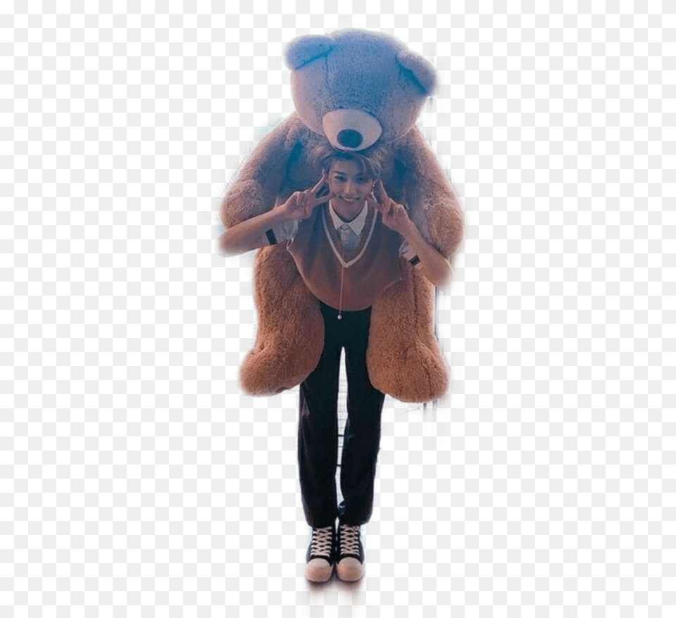 Felix Felixstraykids Leedonghyuck Straykids Teddy Bear, Person, Face, Head, Clothing Png