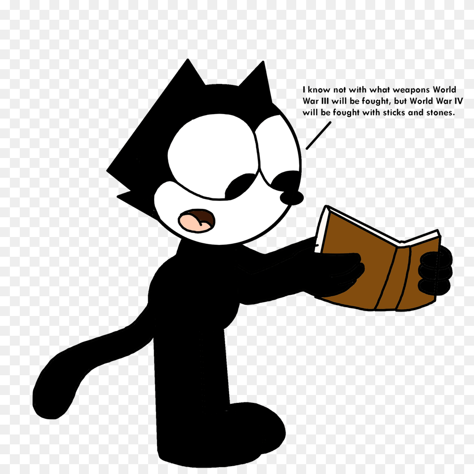 Felix Reading A Quote, Person, Cartoon Free Png