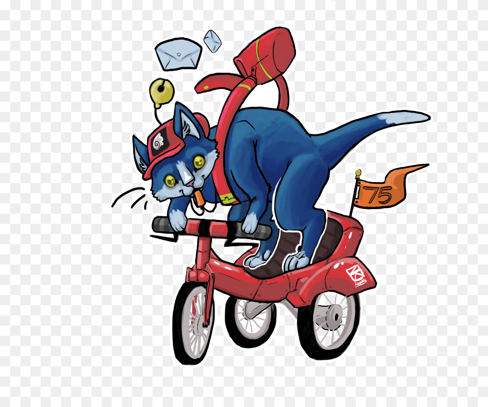 Felix The Cat, Transportation, Tricycle, Vehicle, Motorcycle Free Png