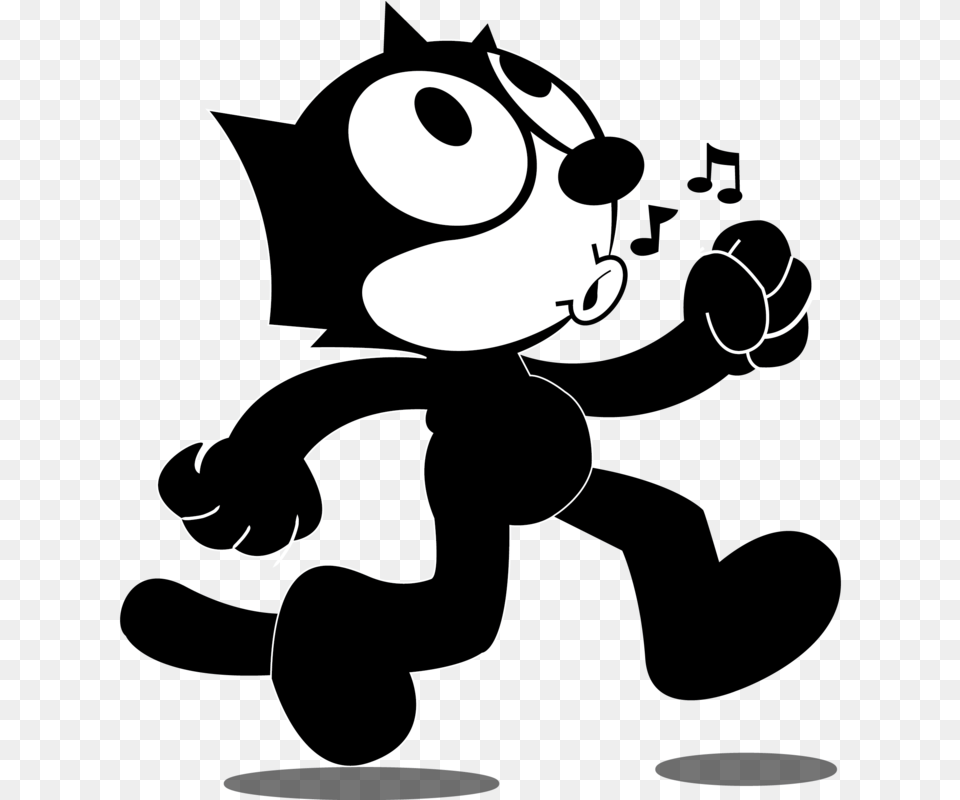 Felix The Cat Extra Space, Stencil, Baby, Person Free Transparent Png