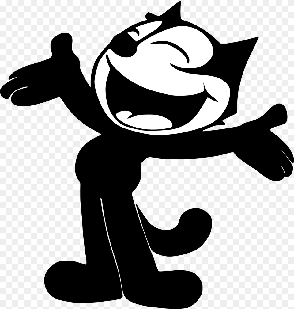 Felix The Cat Felix The Cat, Stencil, Logo, Symbol Png Image