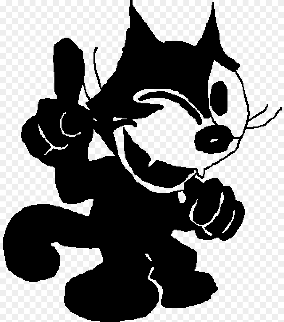 Felix The Cat Kartun Felix The Cat, Gray Png Image