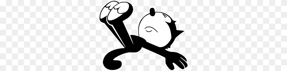 Felix The Cat Logo Vector, Stencil Png Image