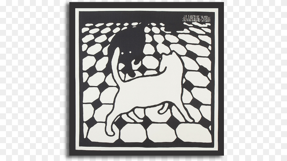Felix Vallotton Black And White, Home Decor, Rug, Animal, Canine Png