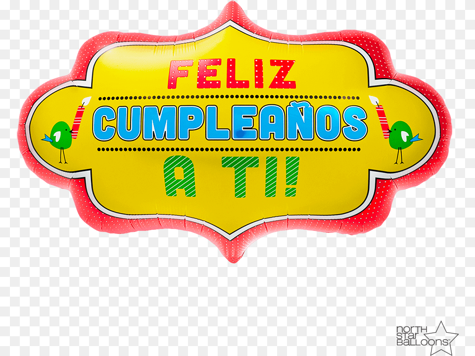 Feliz A Ti Dotty Frame 28 In Label, Logo Free Transparent Png