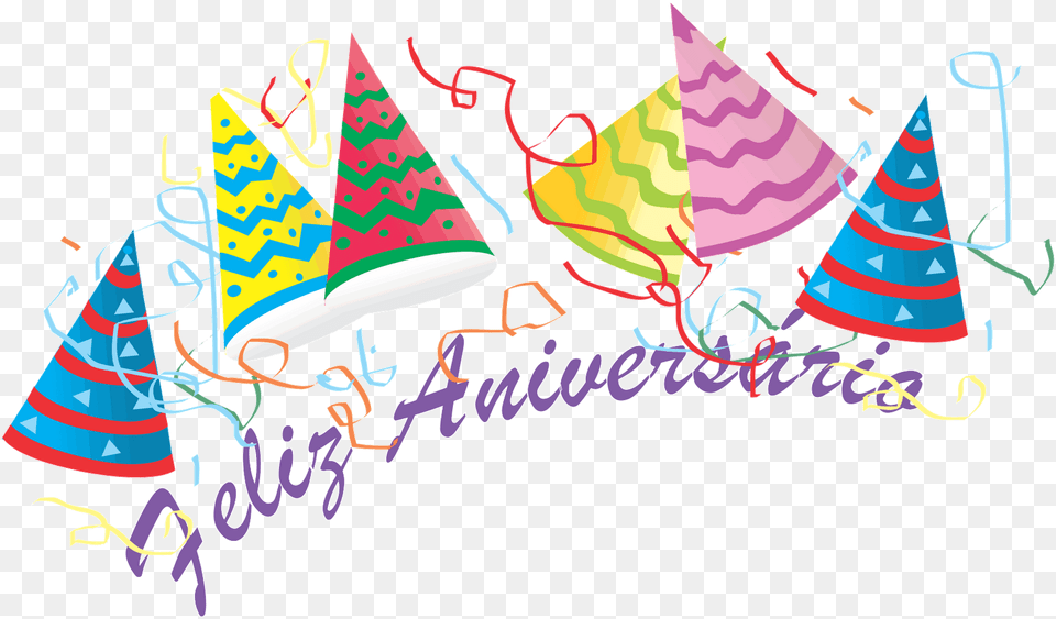 Feliz Aniversario Transparent 1 Richard Simmons Happy Birthday, Clothing, Hat, Party Hat Png