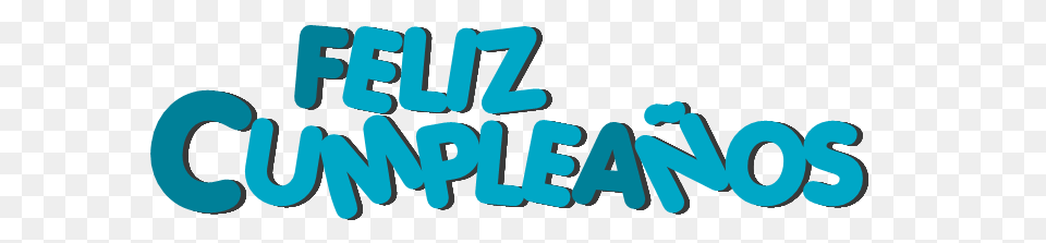 Feliz Cumpleanos, Turquoise, Text Free Png