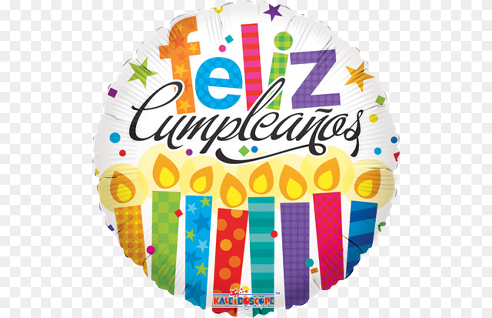 Feliz Cumpleanos Globo De, Birthday Cake, Cake, Cream, Dessert Free Png