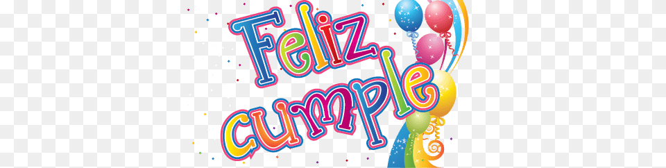 Feliz Cumpleanos With Balloons, Balloon, Food, Sweets, People Png
