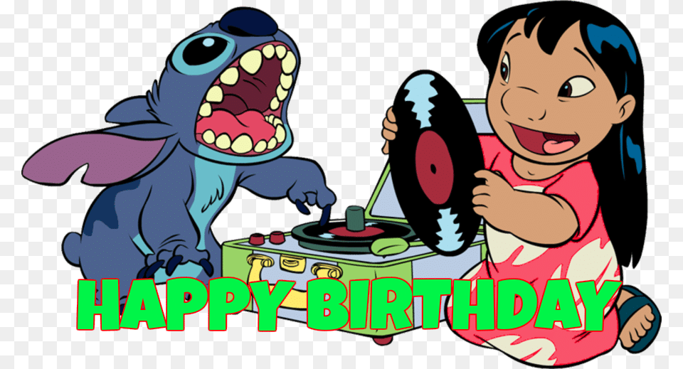 Feliz De Lilo Y Stitch Lilo And Stitch, Publication, Book, Comics, Baby Free Png