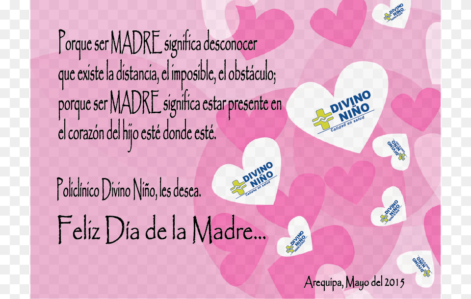 Feliz Dia De La Madre Heart, Advertisement, Poster, Envelope, Greeting Card Png