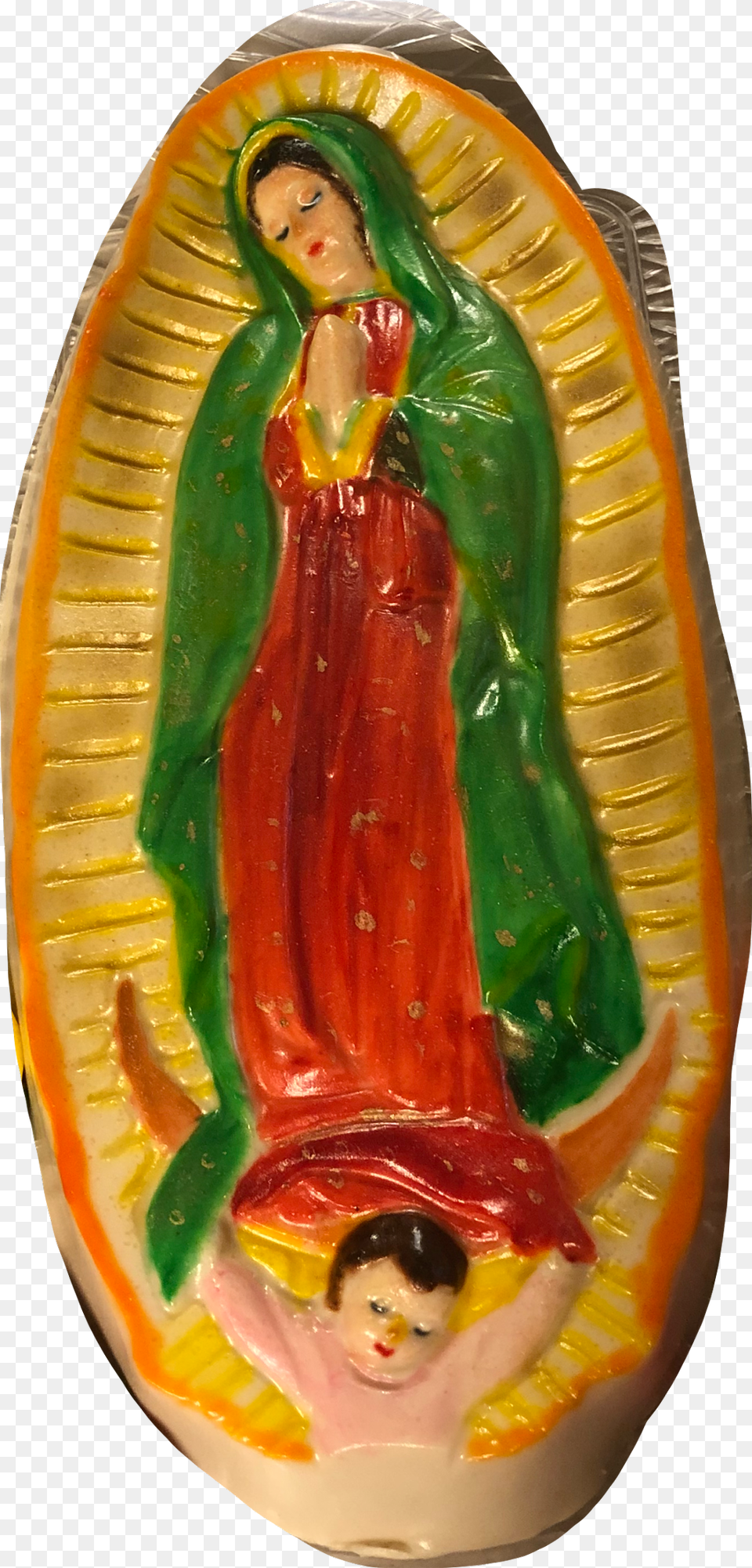Feliz Dia Virgencita De Guadalupe Serpent, Figurine, Head, Face, Person Free Transparent Png