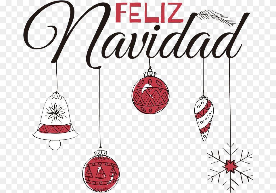 Feliz Navidad File Earrings, Accessories, Earring, Jewelry, Necklace Free Transparent Png