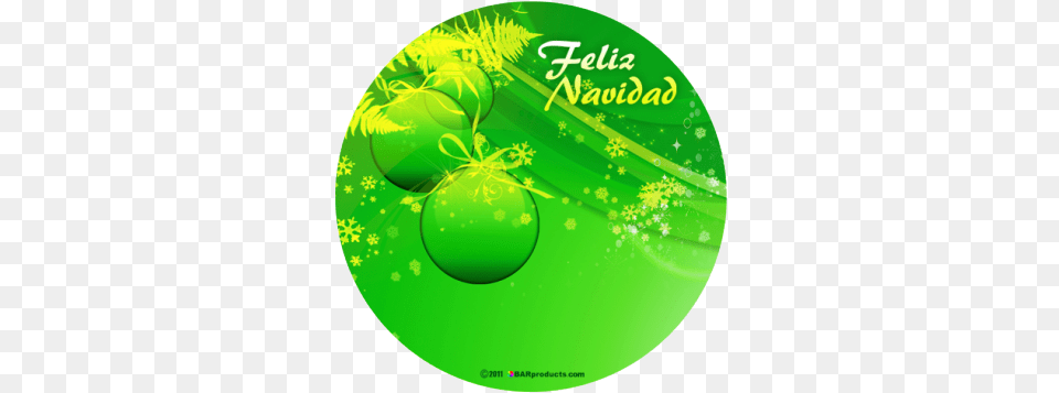 Feliz Navidad Kolorcoat Round Foam Coaster 4 Pack Powerpoint Christmas Background Design, Green, Art, Disk, Graphics Png Image
