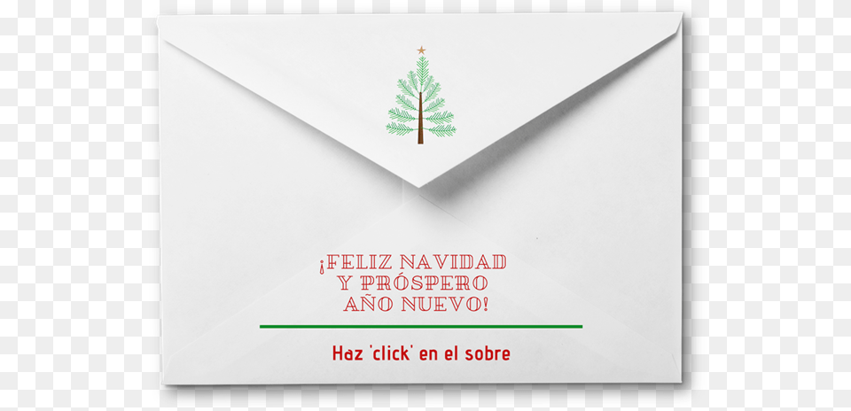 Feliz Navidad Y Prospero 2019 Christmas Tree, Envelope, Mail, Greeting Card Free Png
