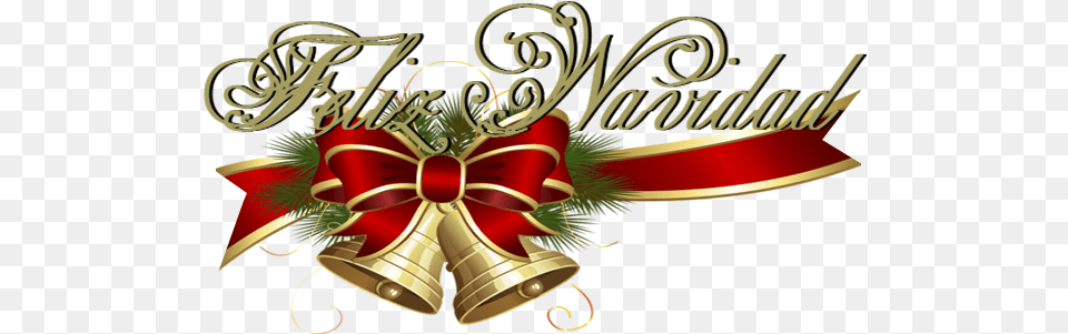 Feliz Navidad Y Prospero Nuevo Christmas Bells, Appliance, Ceiling Fan, Device, Electrical Device Png Image