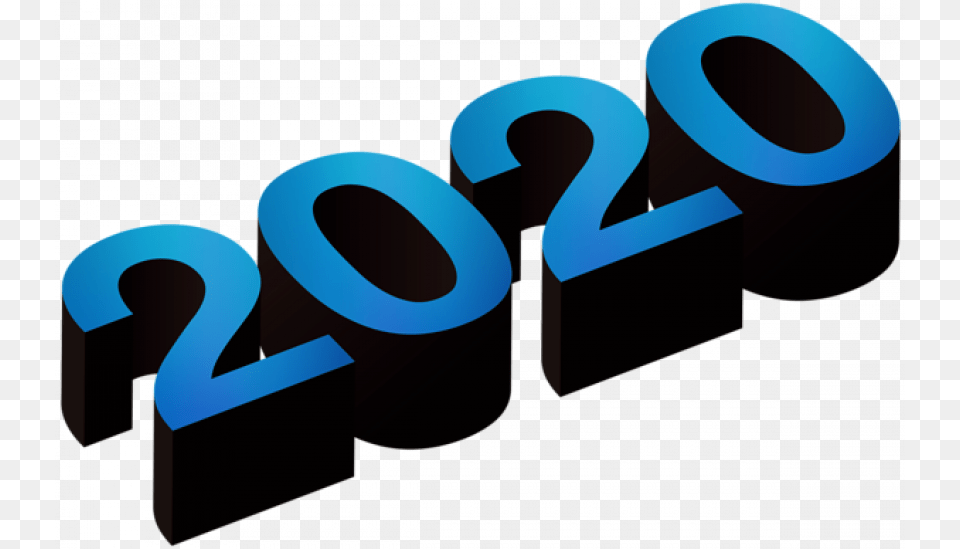 Feliz Nuevo 2020 Gif, Light, Text, Symbol, Number Free Png