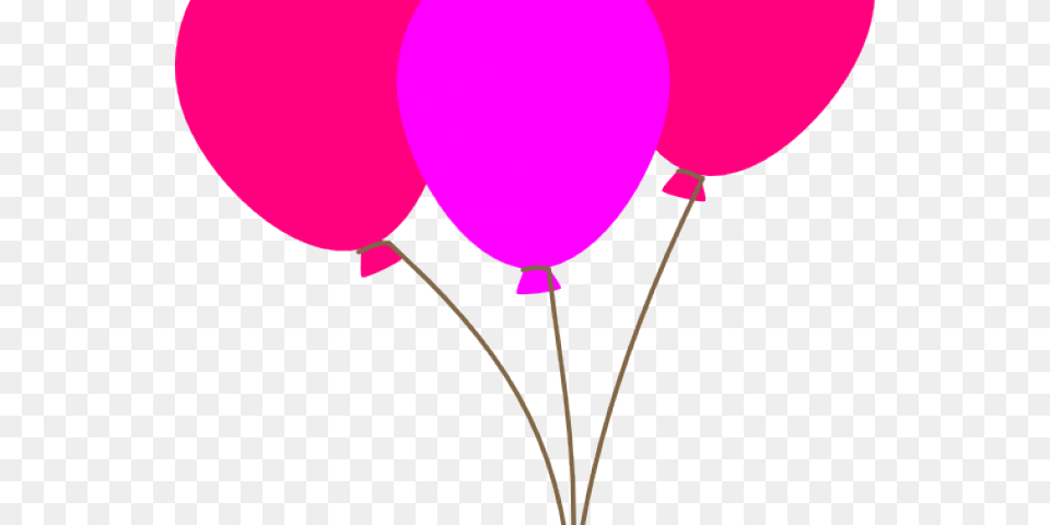 Feliz Rosa Clipart Download Pink Balloons Vector, Balloon Free Png