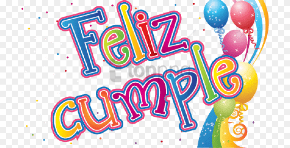 Feliz With Balloons Images Feliz 7, Balloon, Food, Sweets Free Transparent Png