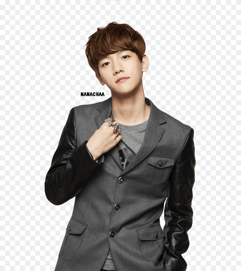 Fell In Love With My Boss Baekhyun, Jacket, Formal Wear, Suit, Coat Free Png