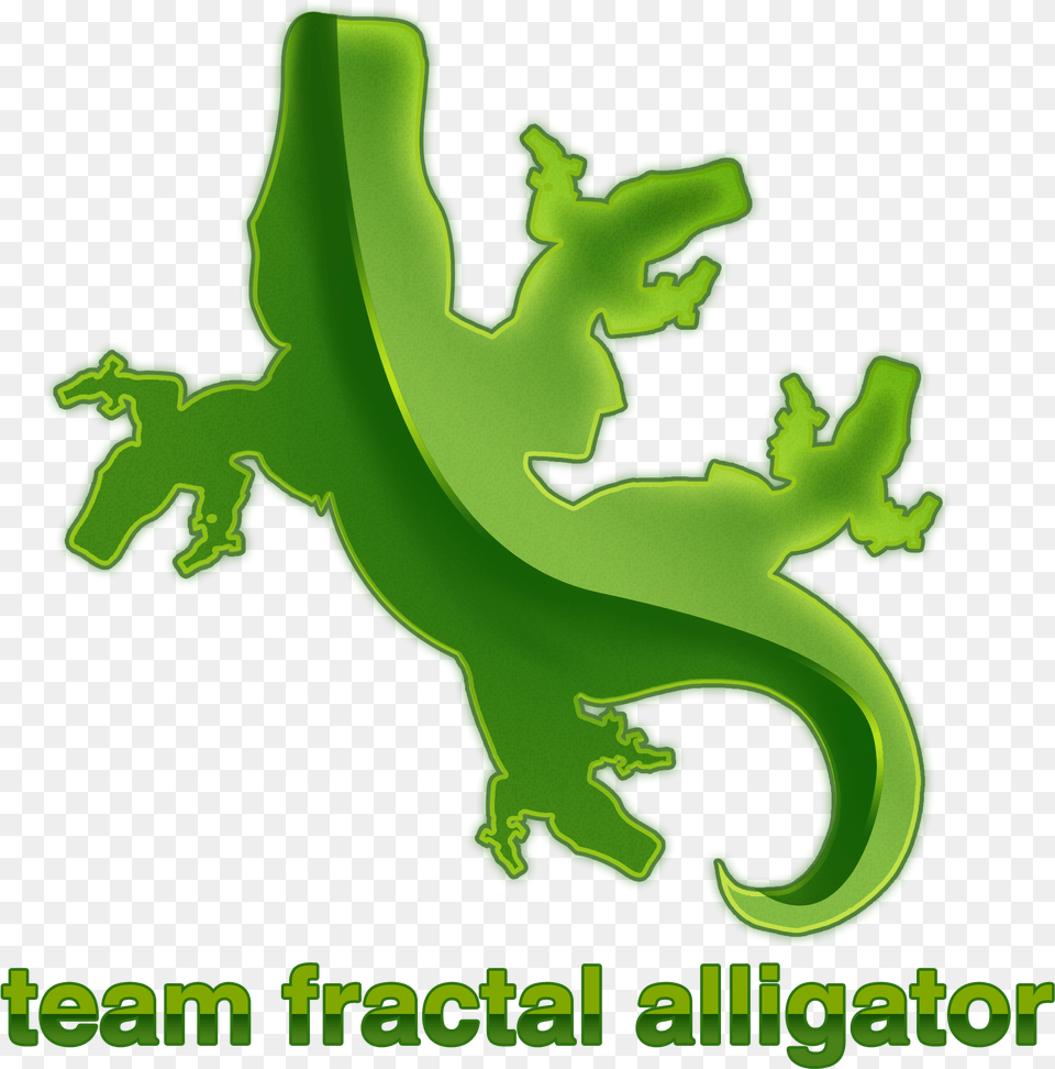 Fellow Traveller Games Team Fractal Alligator, Green, Animal, Gecko, Lizard Free Png