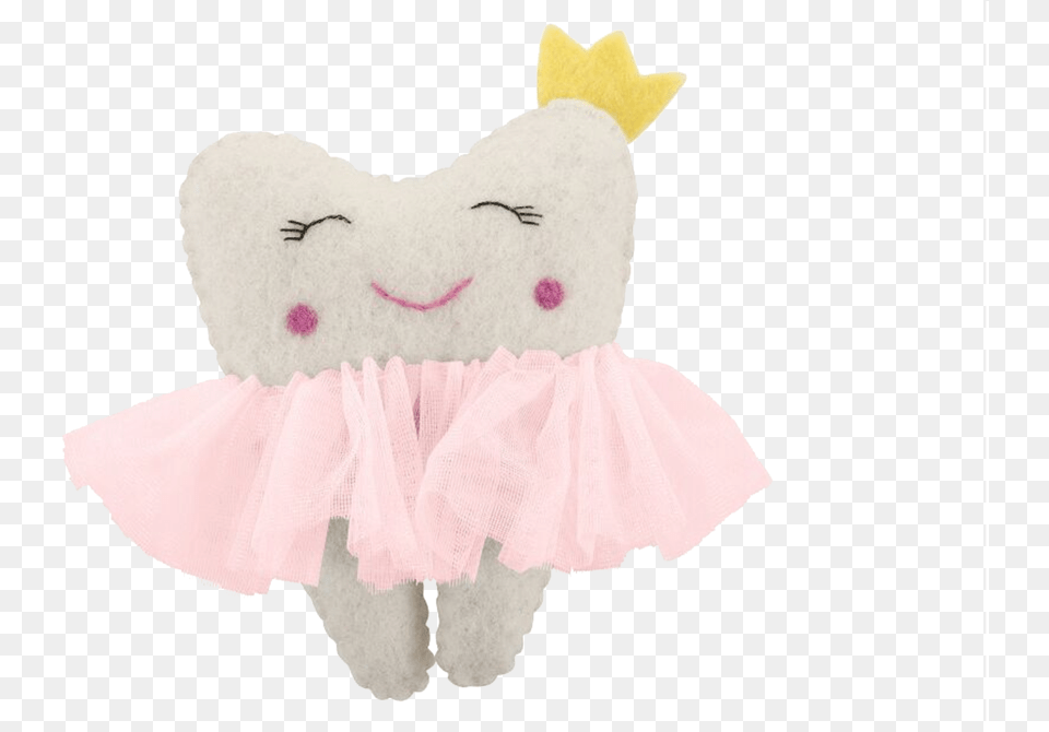 Felt Ballerina Toothfairy Pillow, Plush, Toy, Baby, Person Free Png Download