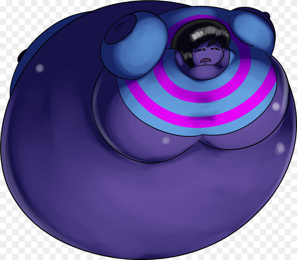 Fem Frisk Is Blue Now Undertale Blueberry, Sphere, Purple, Bowling, Leisure Activities Png Image