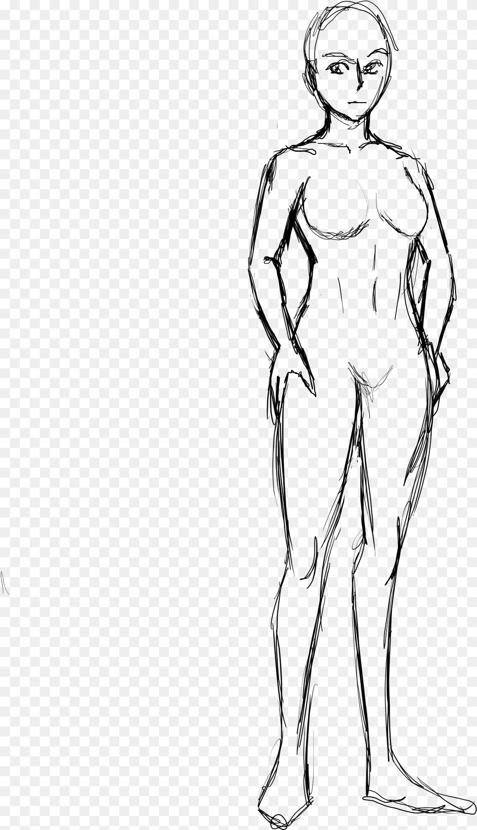 Female Adult Body Template, Art, Drawing, Male, Man Free Png