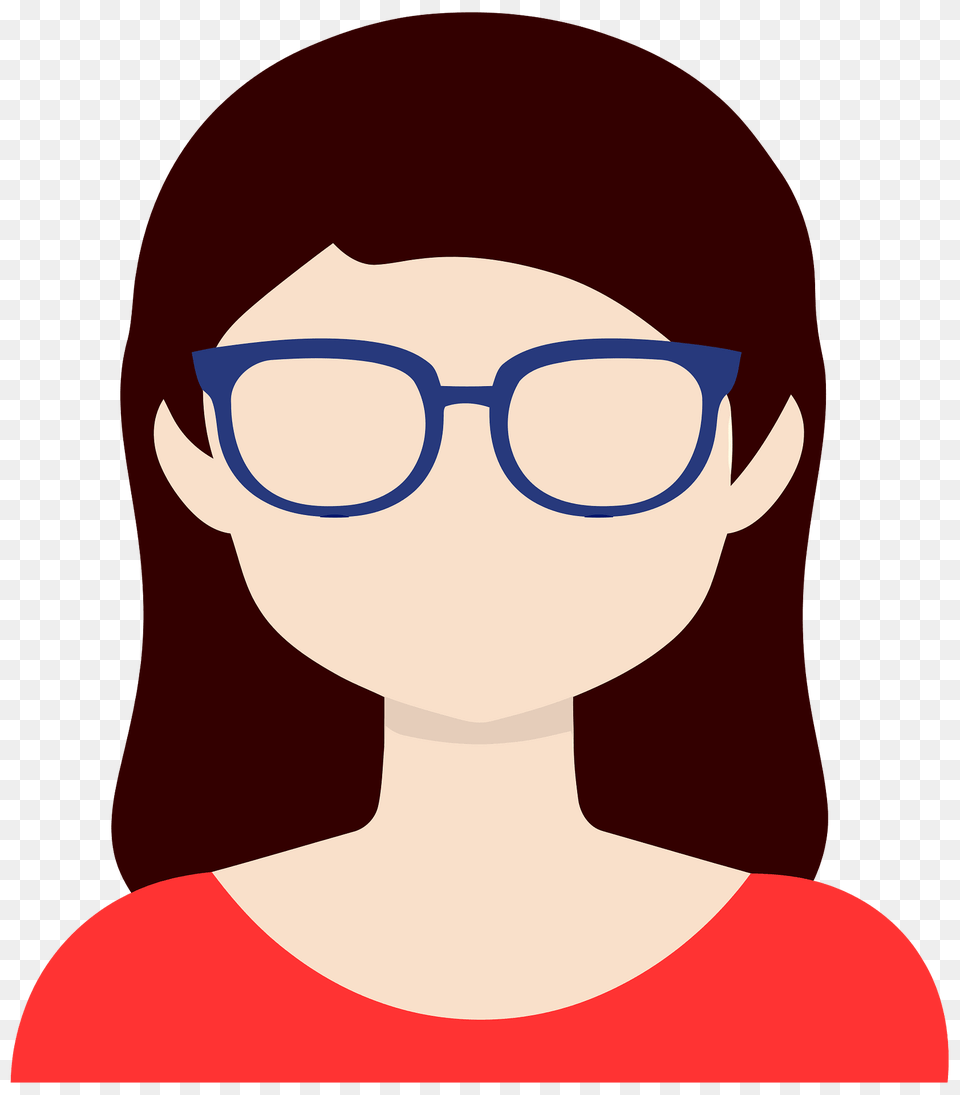 Female Avatar Clipart, Accessories, Glasses, Person, Woman Free Transparent Png