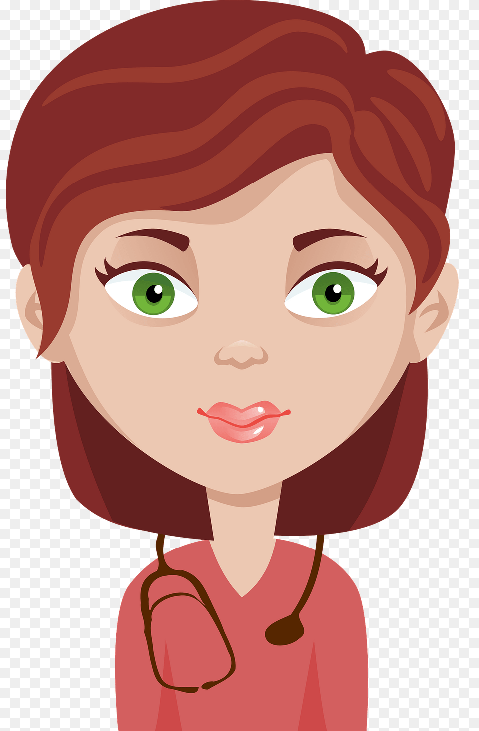 Female Avatar Doctor Clipart, Person, Face, Head, Photography Free Png