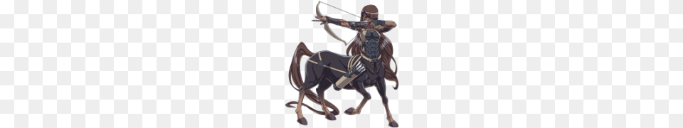 Female Centaur Clipart, Archer, Archery, Bow, Person Png