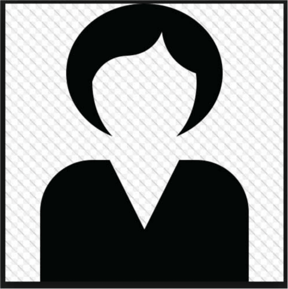 Female Clipart, Stencil, Logo Png Image