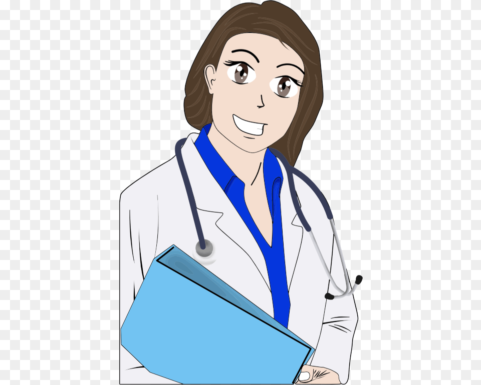 Female Clipart Medical Doctor Lady Doctor Clipart, Clothing, Coat, Lab Coat, Adult Free Png Download