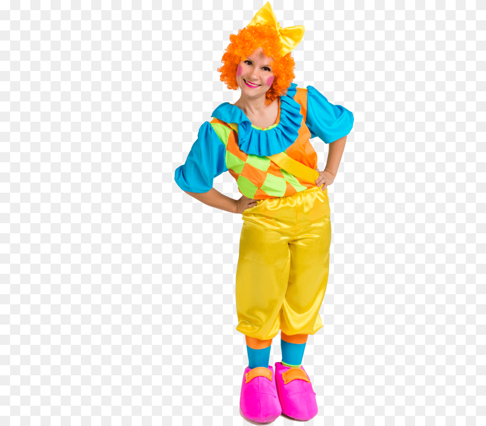 Female Clownquots Image, Clothing, Person, Costume, Adult Free Png