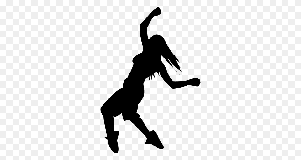 Female Dancing Silhouette, Leisure Activities, Person Free Png Download