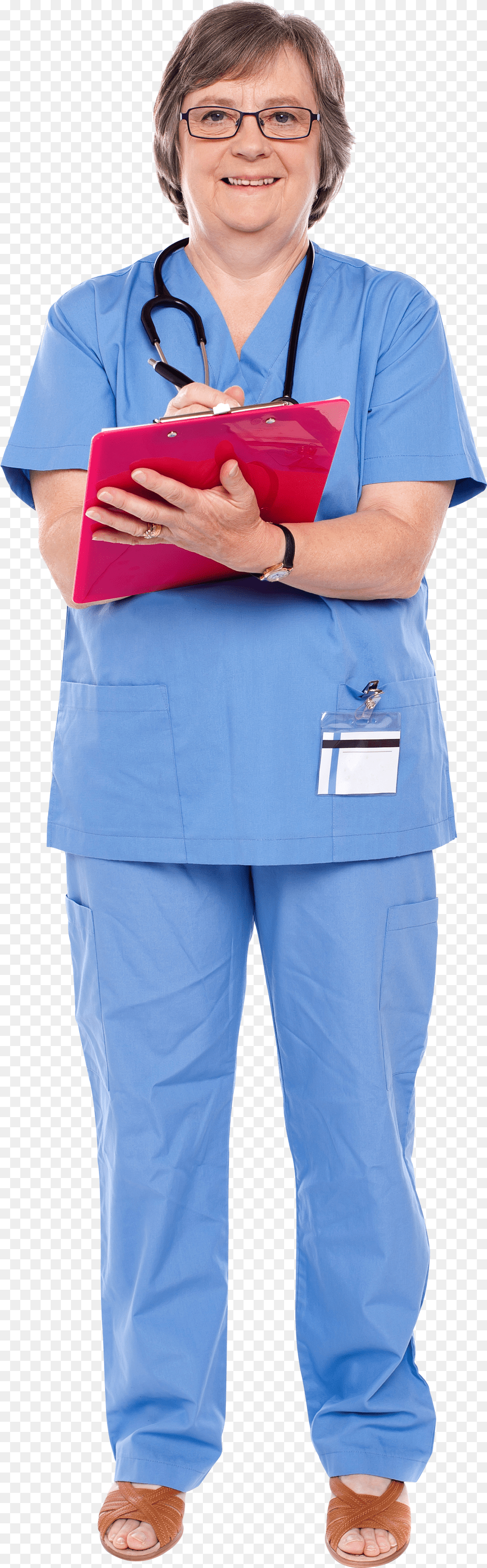 Female Doctor Standing Free Transparent Png