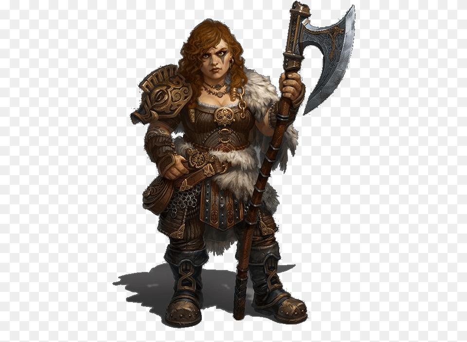 Female Dwarf, Clothing, Costume, Person, Weapon Free Png Download