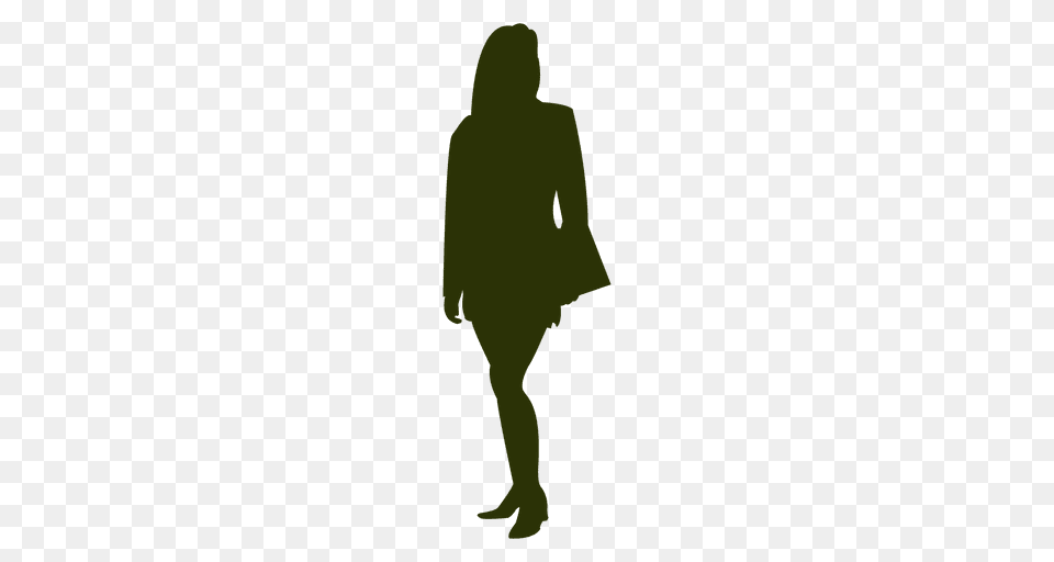 Female Executive Standing Silhouette, Clothing, Long Sleeve, Sleeve, Person Free Transparent Png