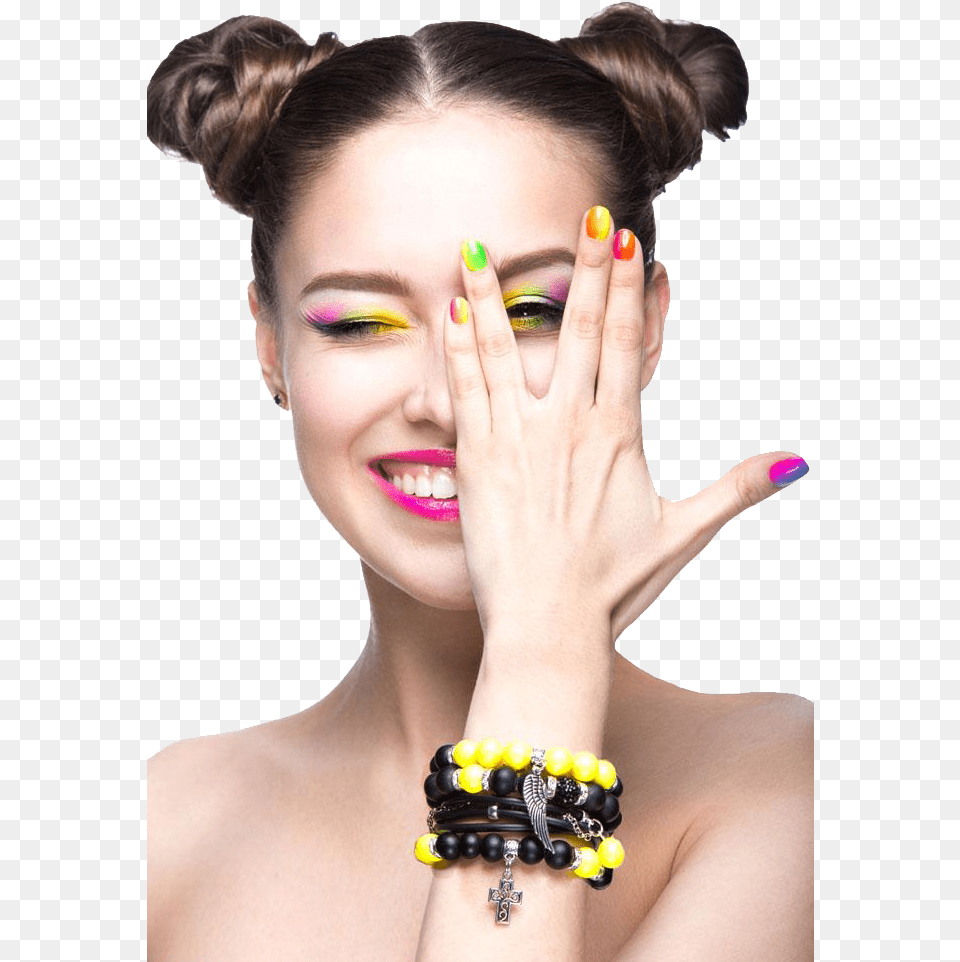 Female Face Transparent Background Woman Make Up, Hand, Person, Body Part, Finger Png Image