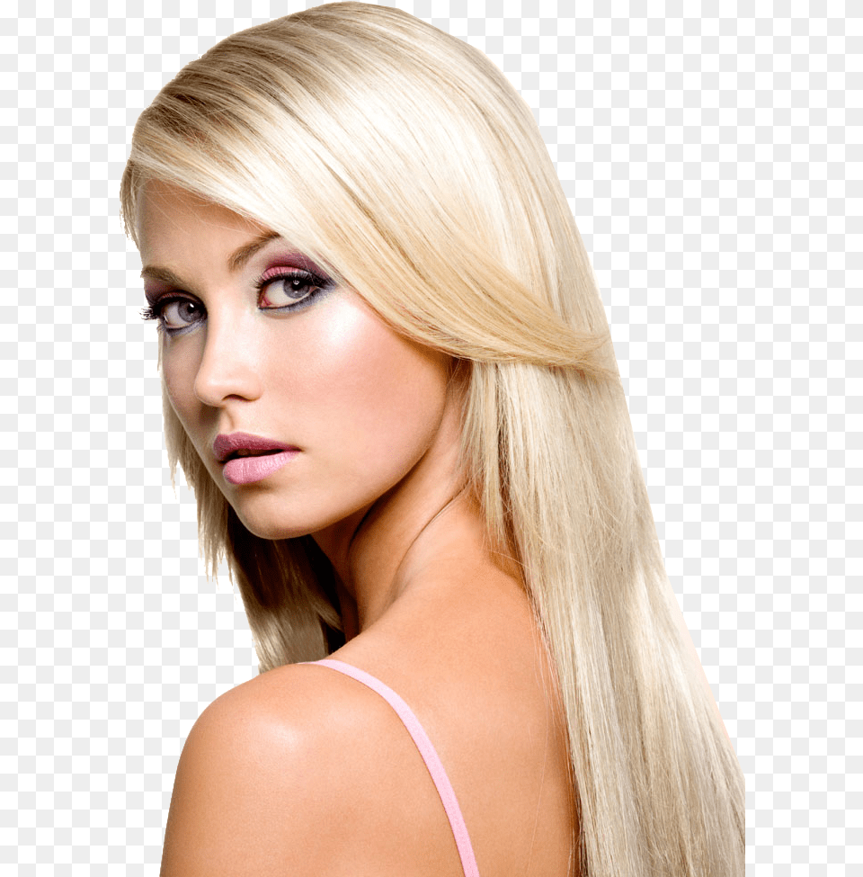 Female Face Transparent Lightest Blonde Hair Color, Adult, Portrait, Photography, Person Png Image