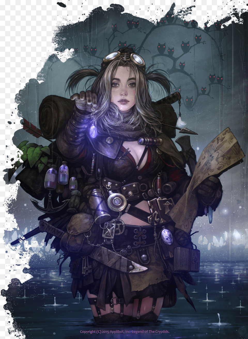 Female Fantasy Rogue Art, Book, Publication, Comics, Adult Free Transparent Png