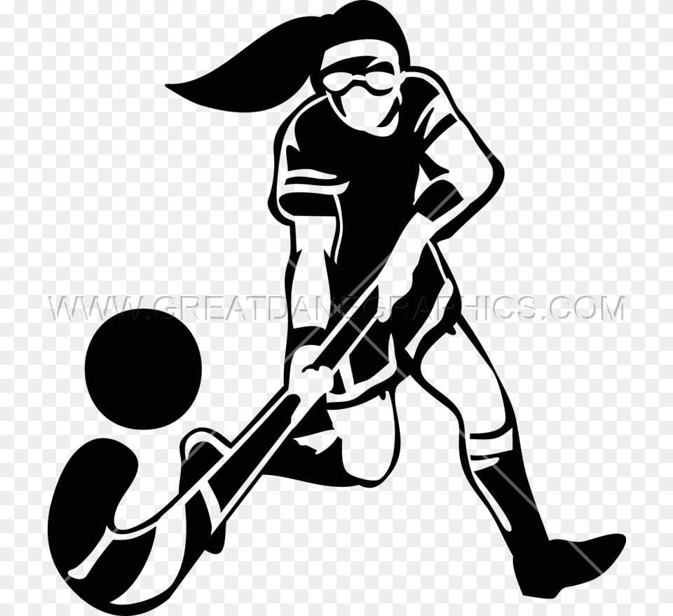 Female Field Hockey Production Ready Artwork For T Shirt Printing, People, Person, Adult, Male Free Png
