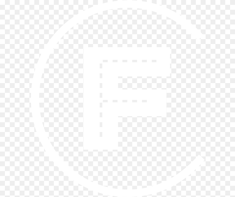 Female Founder Collective Logo White Circle, Text Free Png Download