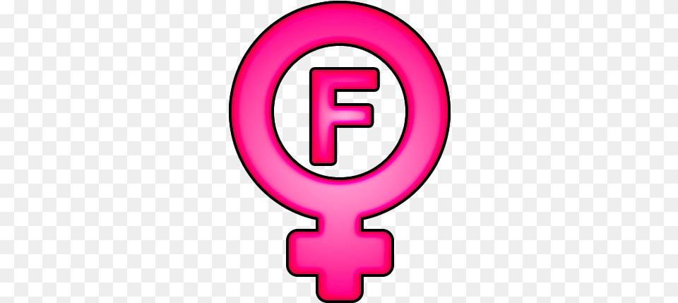 Female Gender Sign Orange Star, Symbol, Light, Gas Pump, Machine Png Image