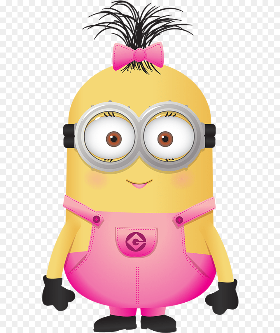 Female Girl Minions Girl Minion, Bag, Baby, Person, Backpack Free Transparent Png