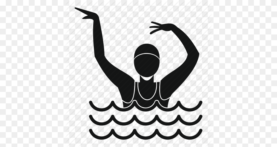 Female Girl People Pool Sport Swim Water Icon, Water Sports, Leisure Activities, Swimming, Person Free Transparent Png