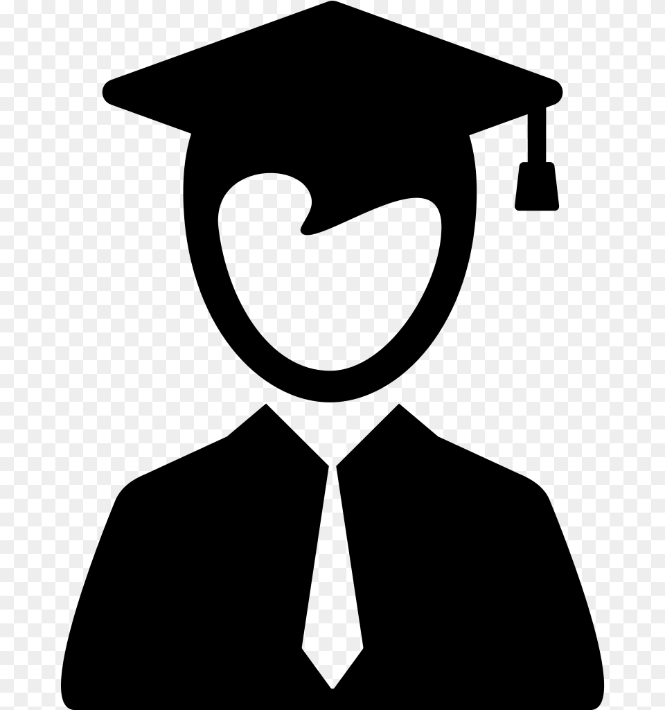 Female Graduate Icon Vector Student Icon, Gray Free Png Download