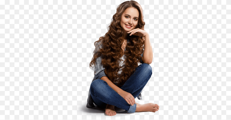 Female Hair Loss Treatment Service Sitting, Head, Clothing, Face, Portrait Png