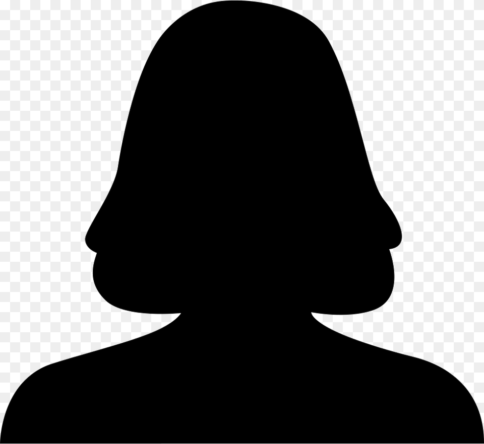 Female Head Comments Female Head Icon, Silhouette, Adult, Person, Woman Free Png Download