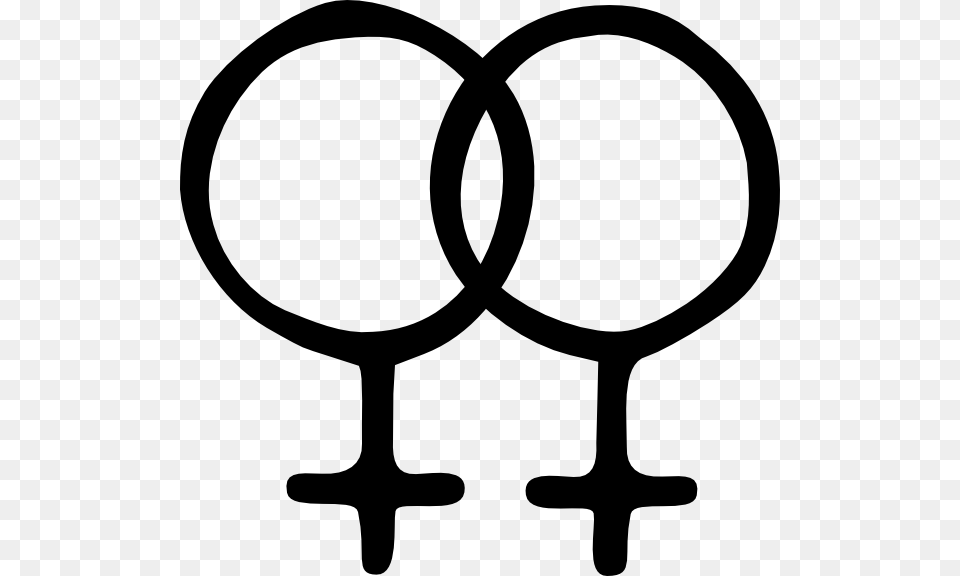 Female Homosexual Symbol Clip Art, Bow, Weapon, Magnifying Free Png Download